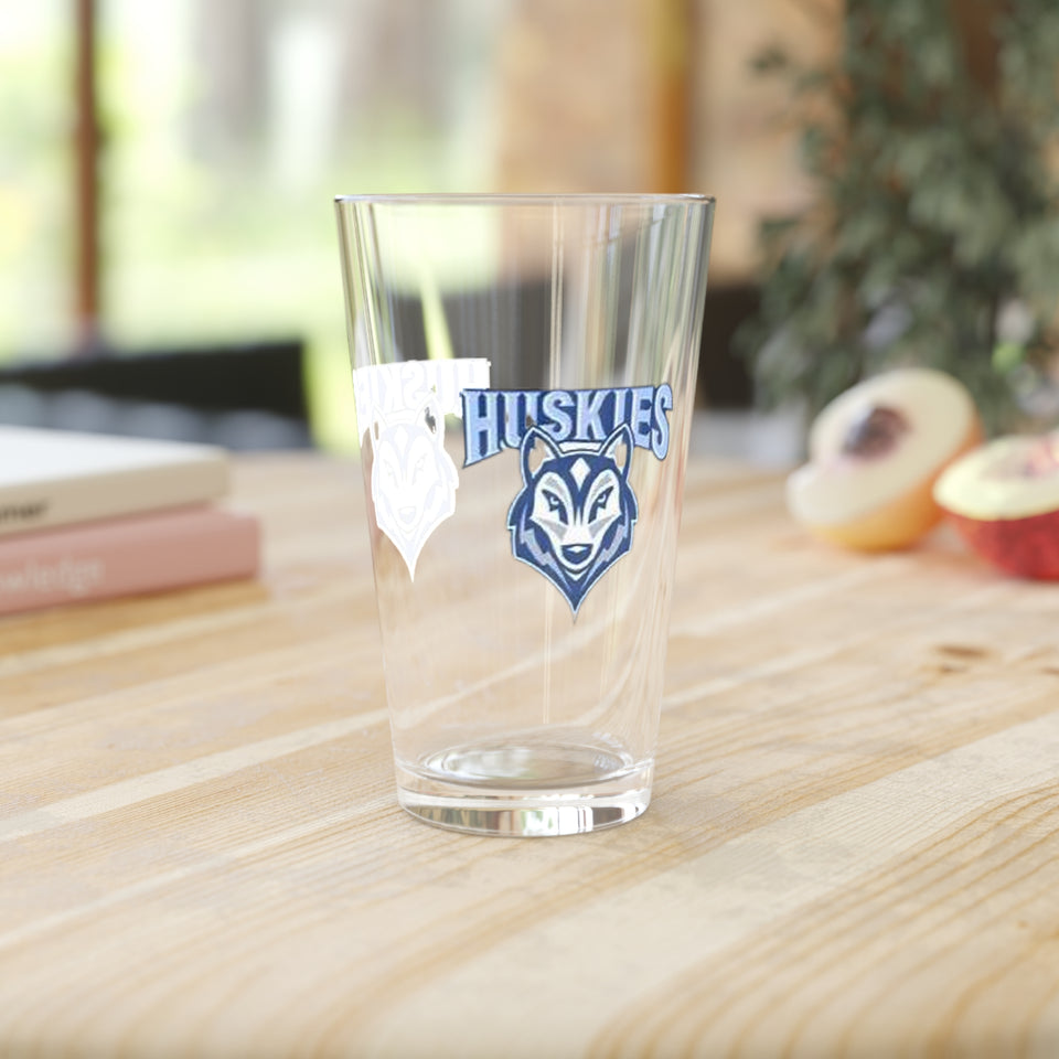 Hunter Huss HS Pint Glass, 16oz