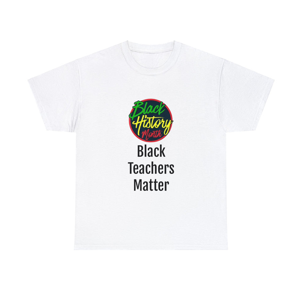 Black Teachers Matter Cotton Tee