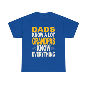 Grandpas Know Everything Unisex Heavy Cotton Tee