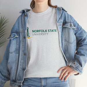 Norfolk State Unisex Heavy Cotton Tee