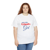 New York Giants Girl Unisex Heavy Cotton Tee