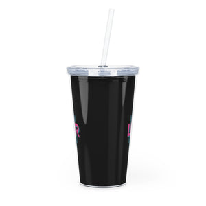 Lifestyle International Realty Plastic Tumbler with Straw