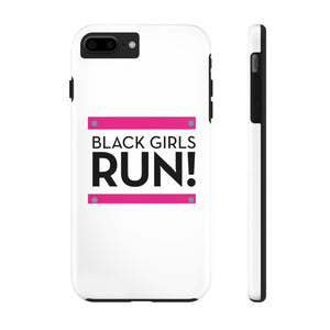 Black Girls Run Tough Phone Cases