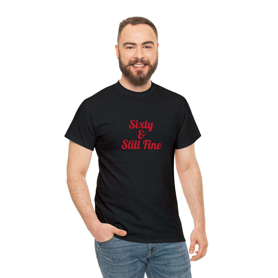 Sixty Unisex Heavy Cotton Tee
