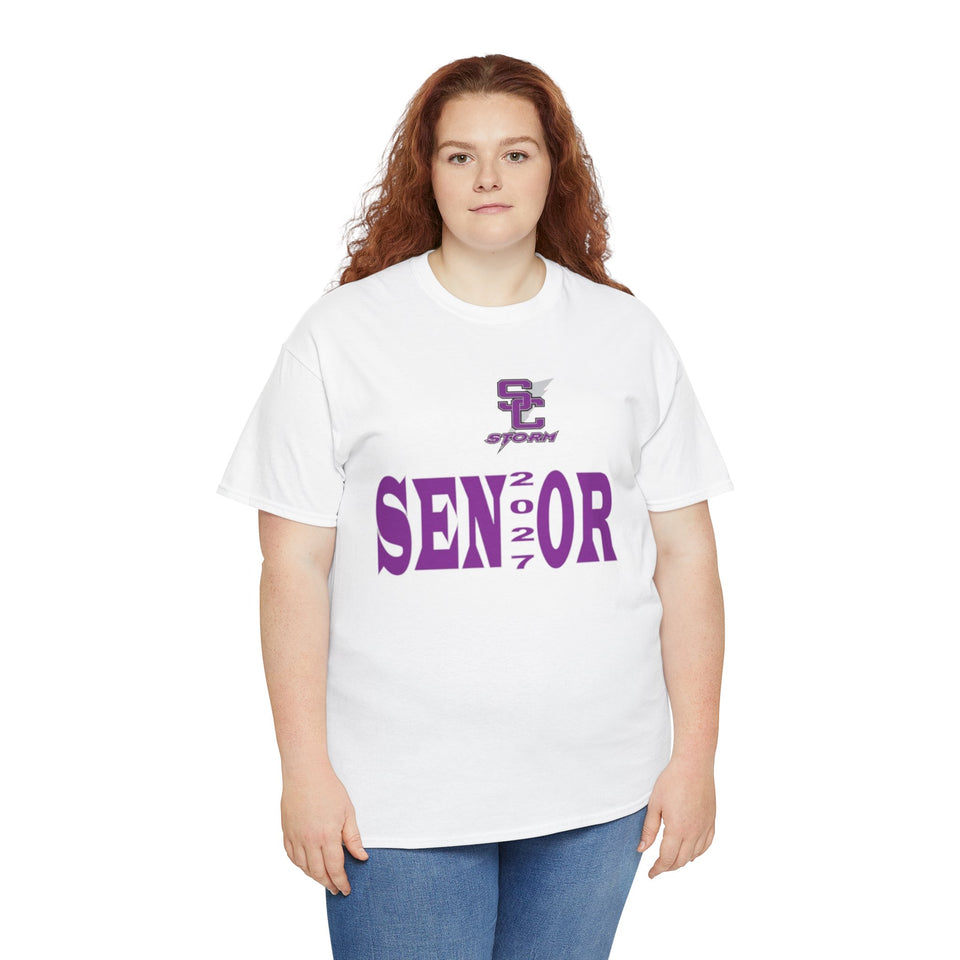 Stuart Cramer HS Senior 2027 Unisex Heavy Cotton Tee