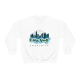 City Golf Charlotte Unisex Heavy Blend™ Crewneck Sweatshirt