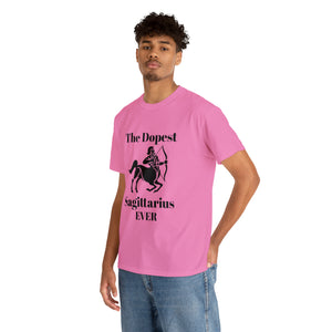 The Dopest Sagittarius Ever Unisex Heavy Cotton Tee