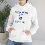 Heck Yeah My Son is A Duke Senior Unisex Heavy Blend™ Hooded Sweatshirt