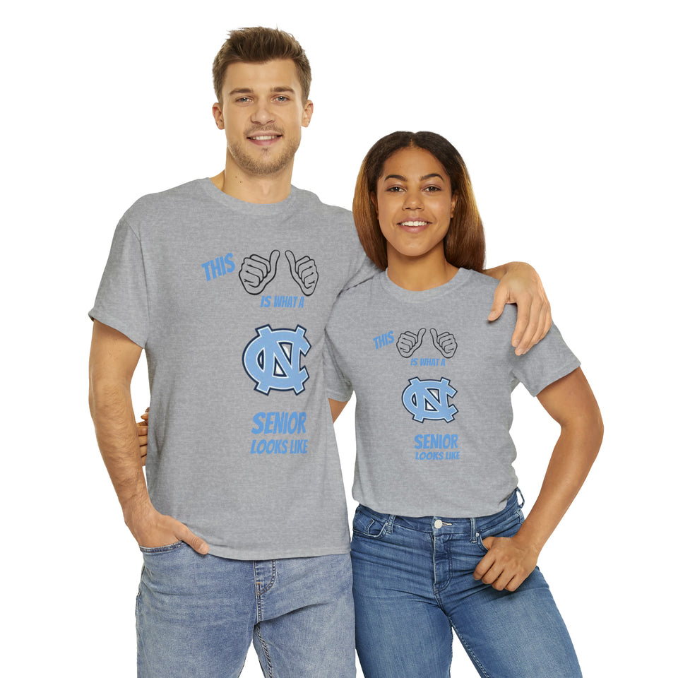 This Is What A Chapel Hill Senior Looks Like Unisex Heavy Cotton Tee