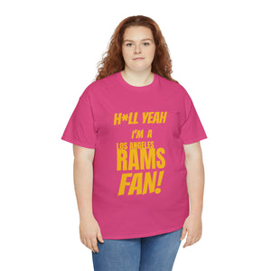 Los Angeles Rams Football Unisex Heavy Cotton Tee