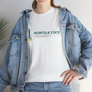 Norfolk State Unisex Heavy Cotton Tee