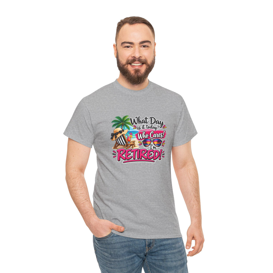 What Day Is It Today? Unisex Heavy Cotton Tee