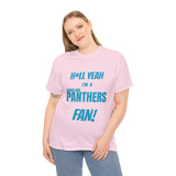 Carolina Panthers Football Unisex Heavy Cotton Tee