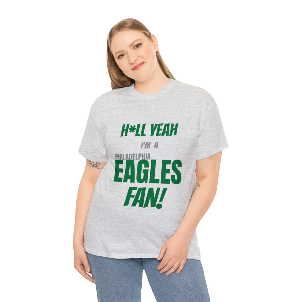 Philadelphia Eagles Football Unisex Heavy Cotton Tee