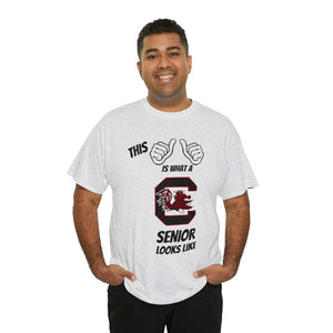 This Is What A SC Gamecocks Senior Looks Like Unisex Heavy Cotton Tee