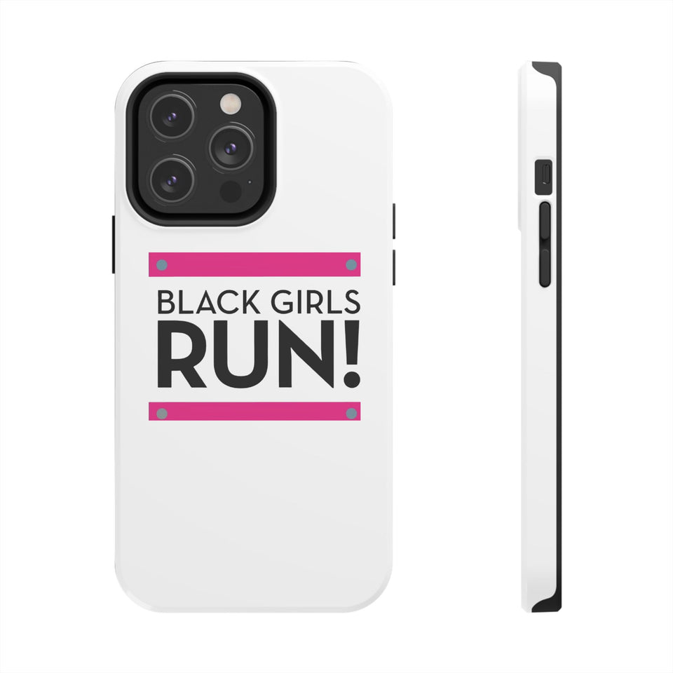 Black Girls Run Tough Phone Cases