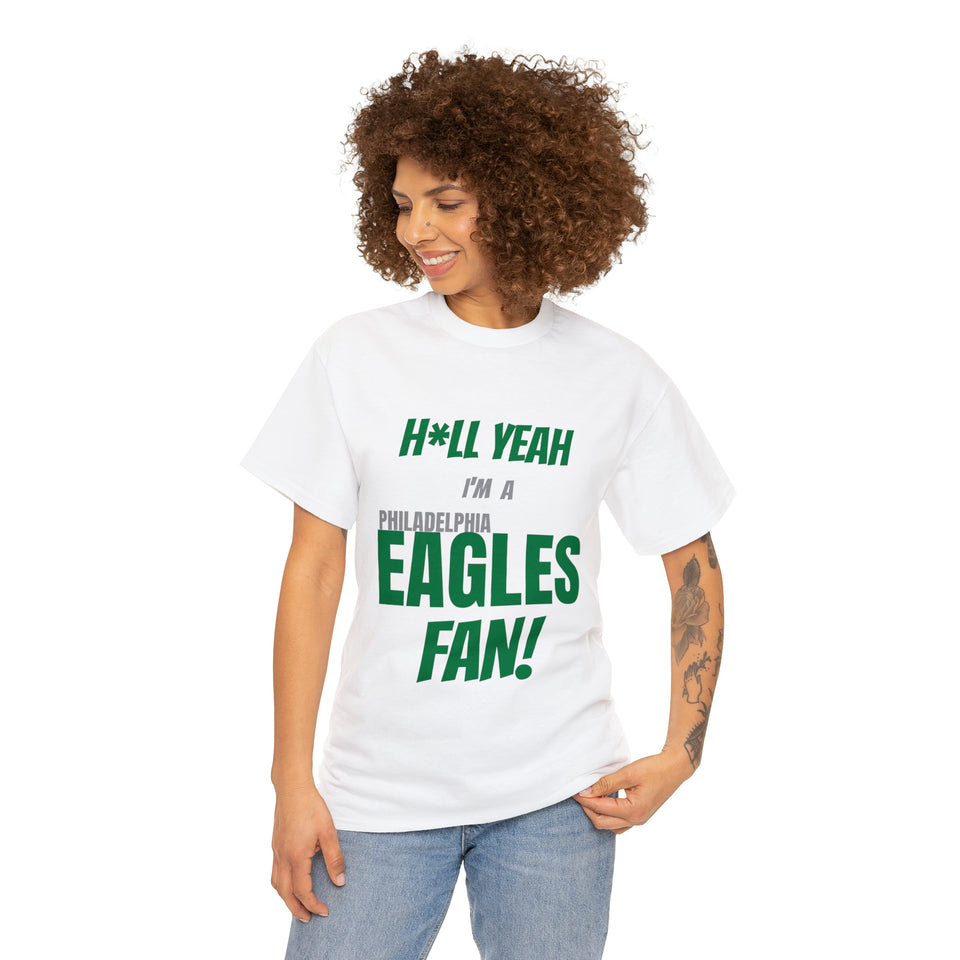 Philadelphia Eagles Football Unisex Heavy Cotton Tee