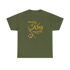 November King Unisex Heavy Cotton Tee