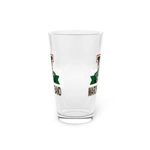 Mississippi Valley State Marching Band Pint Glass, 16oz