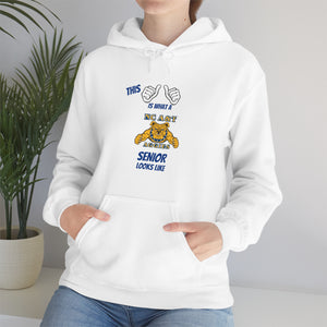 This Is What A NC A&T Senior Looks Like Unisex Heavy Blend™ Hooded Sweatshirt