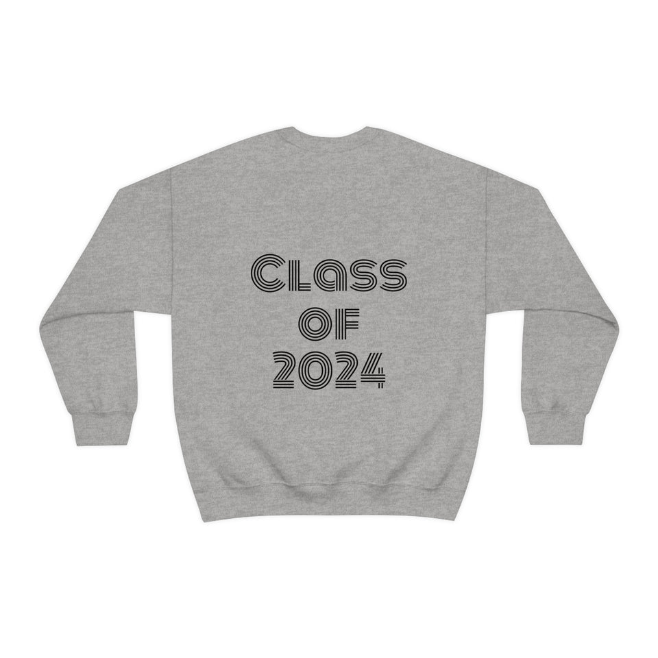 Heck Yeah I'm A NCCU Senior Unisex Heavy Blend™ Crewneck Sweatshirt