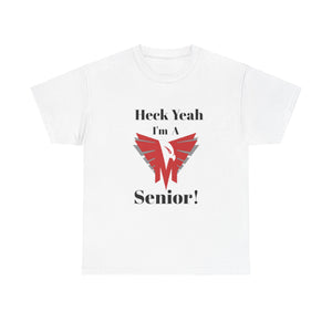 Heck Yeah I'm A Monroe High School Senior Class Of 2025 Unisex Heavy Cotton Tee