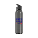 Harris Walz 2024 Sky Water Bottle