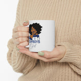 Dallas Cowboys Girl Ceramic Mug 11oz