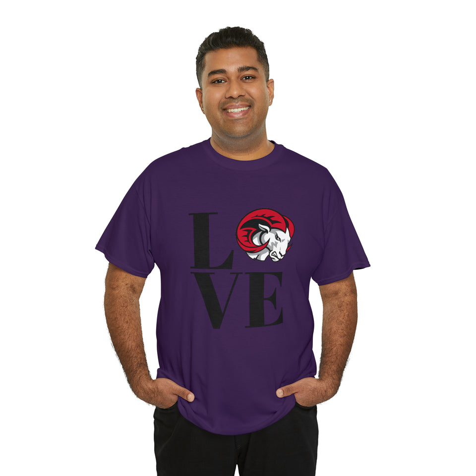 LOVE WSSU Unisex Heavy Cotton Tee