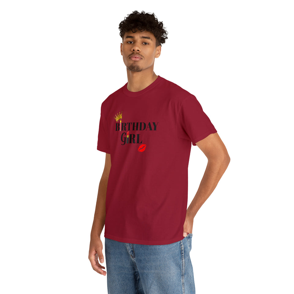 Birthday Girl Unisex Heavy Cotton Tee