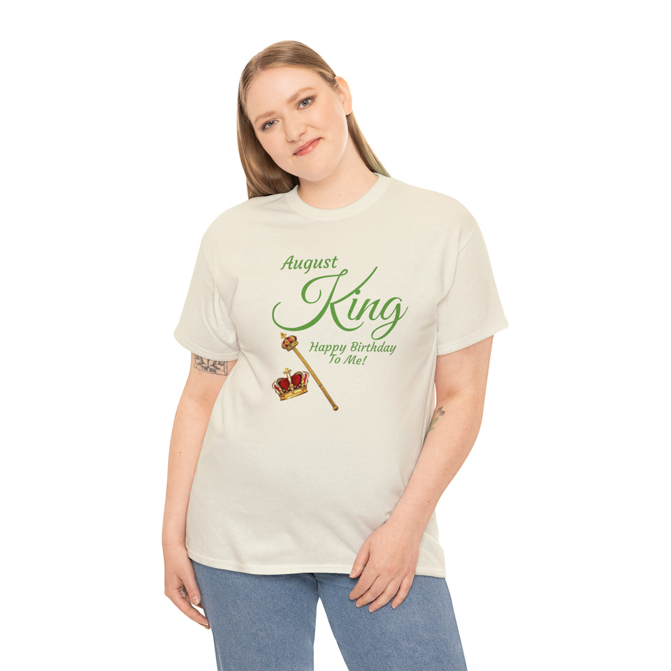 August King Unisex Heavy Cotton Tee