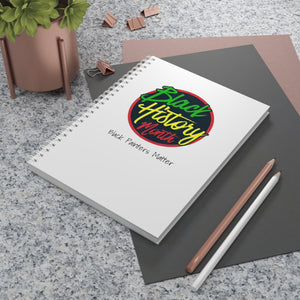 Black Painters Matter Spiral Notebook