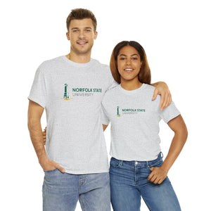 Norfolk State Unisex Heavy Cotton Tee