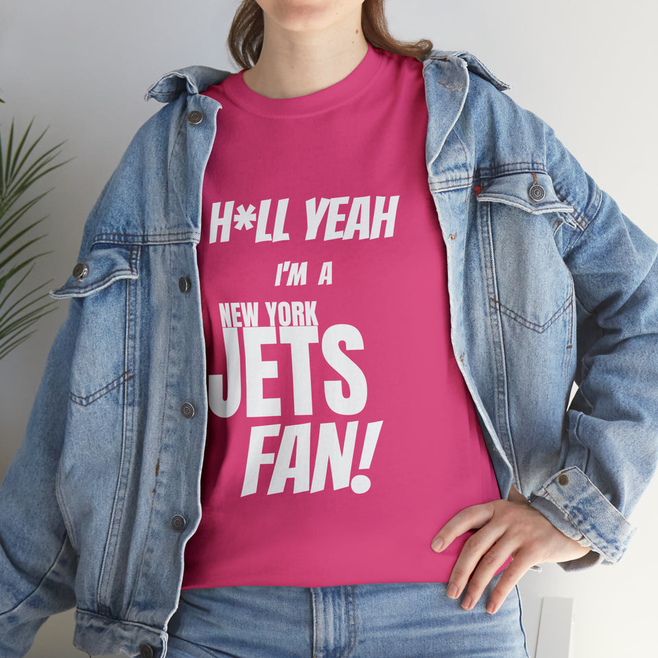 New York Jets Football Unisex Heavy Cotton Tee