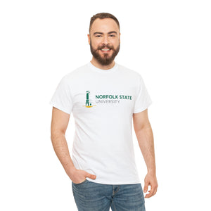 Norfolk State Unisex Heavy Cotton Tee