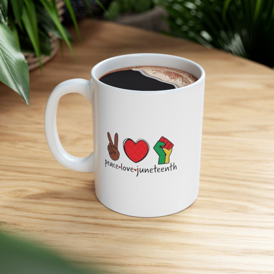 Juneteenth Ceramic Mug 11oz