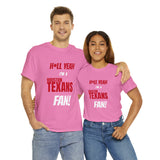 Houston Texans Football Unisex Heavy Cotton Tee