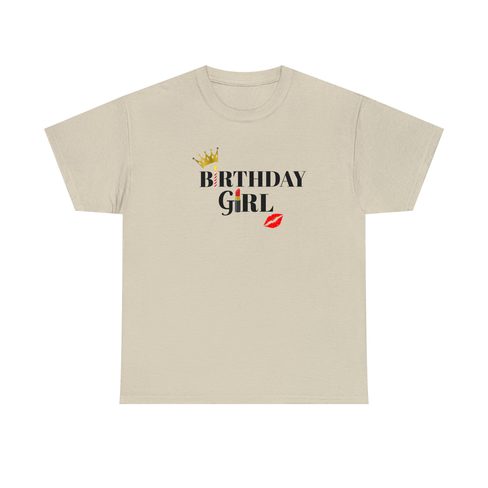 Birthday Girl Unisex Heavy Cotton Tee
