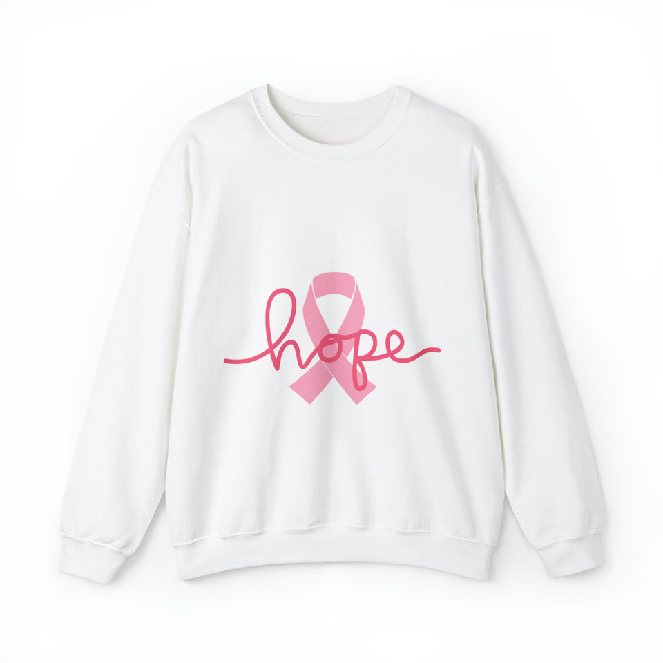 Breast Cancer Awareness HOPE Unisex Heavy Blend™ Crewneck Sweatshirt