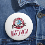 Talladega College Band Mom Custom Pin Buttons