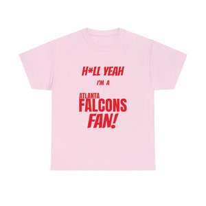 Atlanta Falcons Football Unisex Heavy Cotton Tee