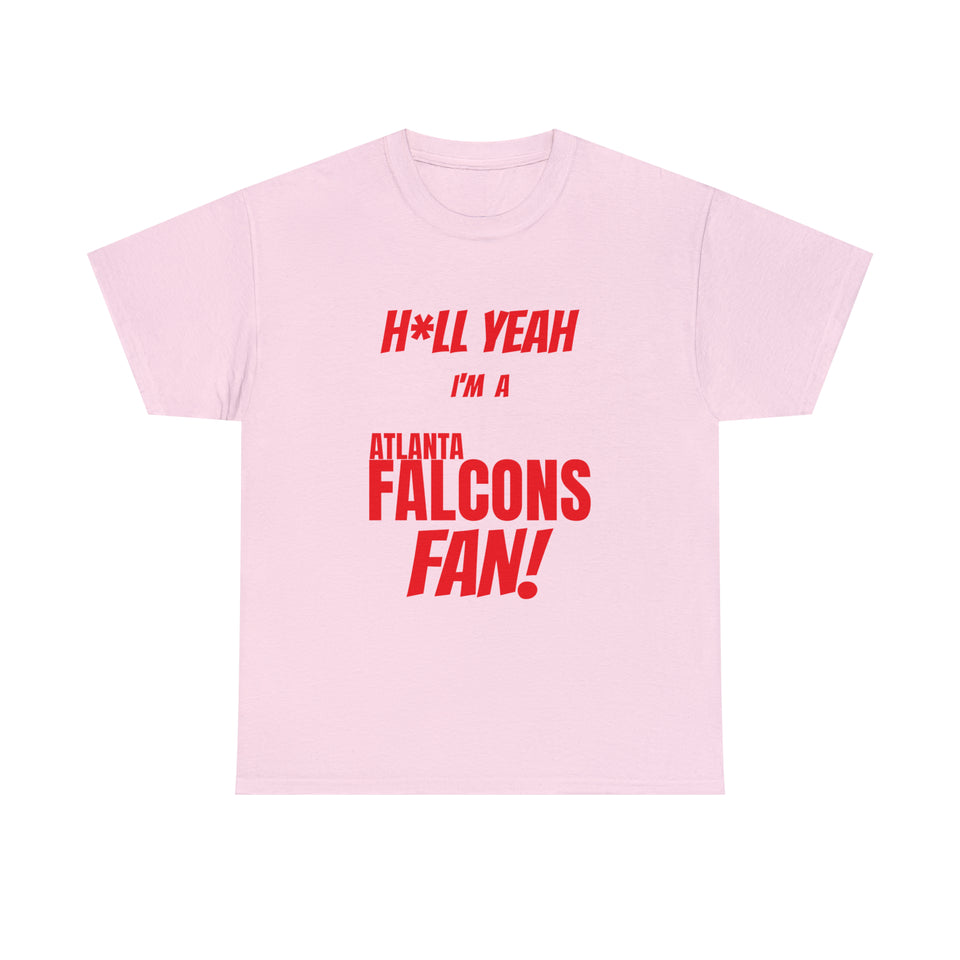 Atlanta Falcons Football Unisex Heavy Cotton Tee