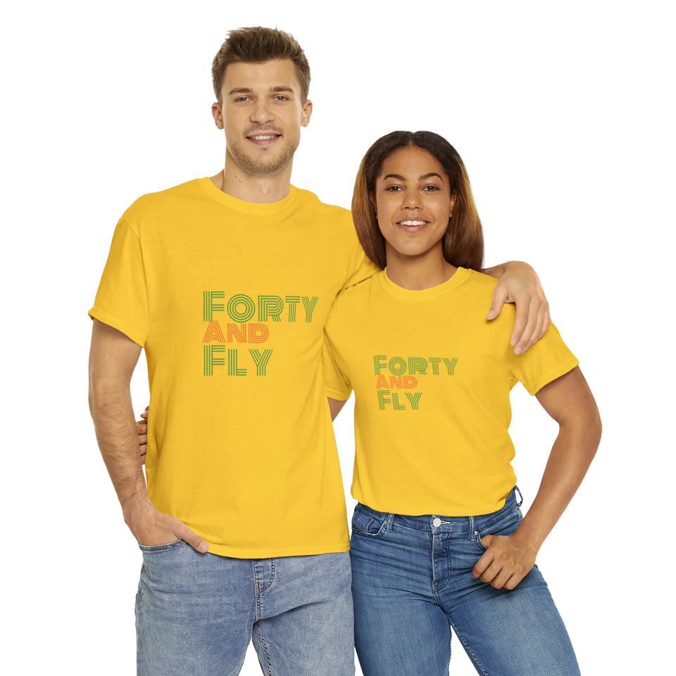 Forty Unisex Heavy Cotton Tee
