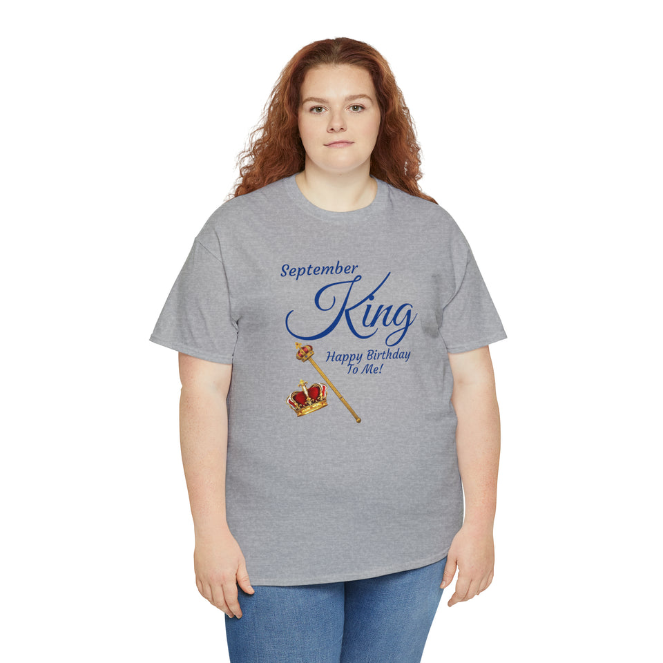 September King Unisex Heavy Cotton Tee