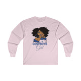 Dallas Cowboys Girl Ultra Cotton Long Sleeve Tee