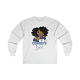 Dallas Cowboys Girl Ultra Cotton Long Sleeve Tee