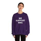 We Support WNC Unisex Heavy Blend™ Crewneck Sweatshirt