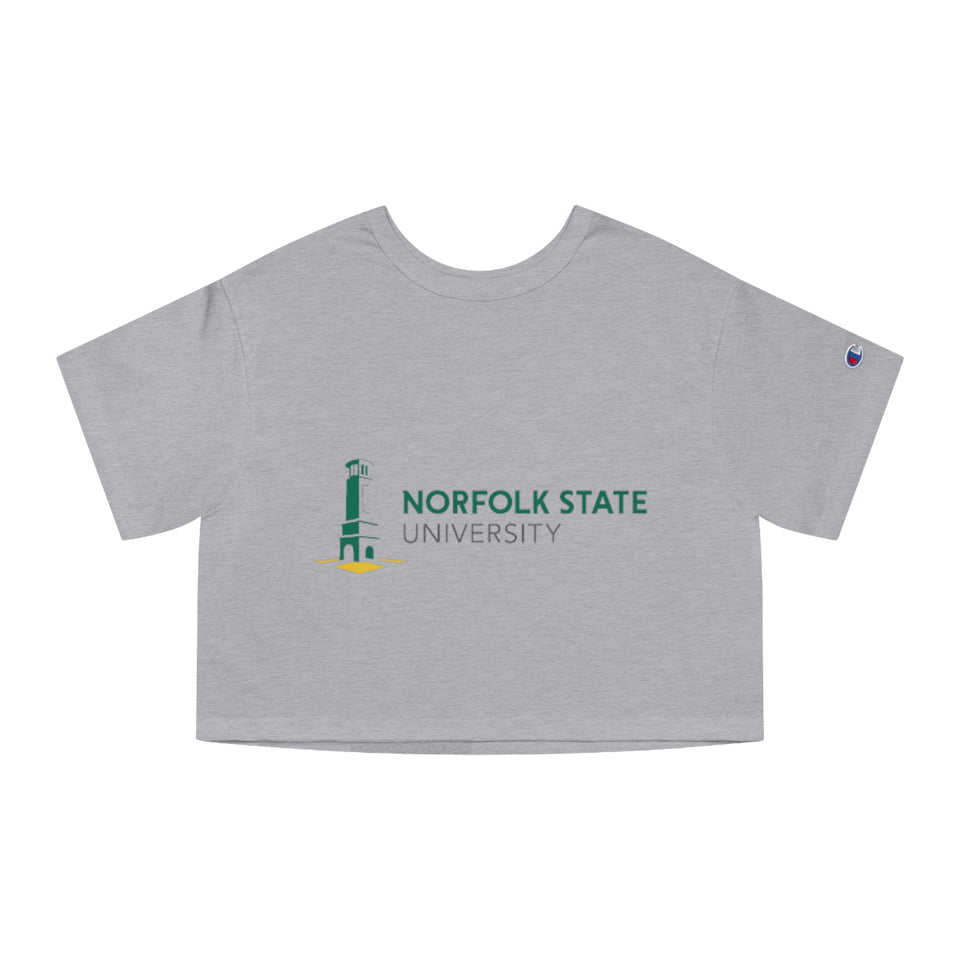 Norfolk State Champion Women's Heritage Cropped T-Shirt