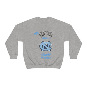 This Is What A Chapel Hill Senior Looks Like Unisex Heavy Blend™ Crewneck Sweatshirt