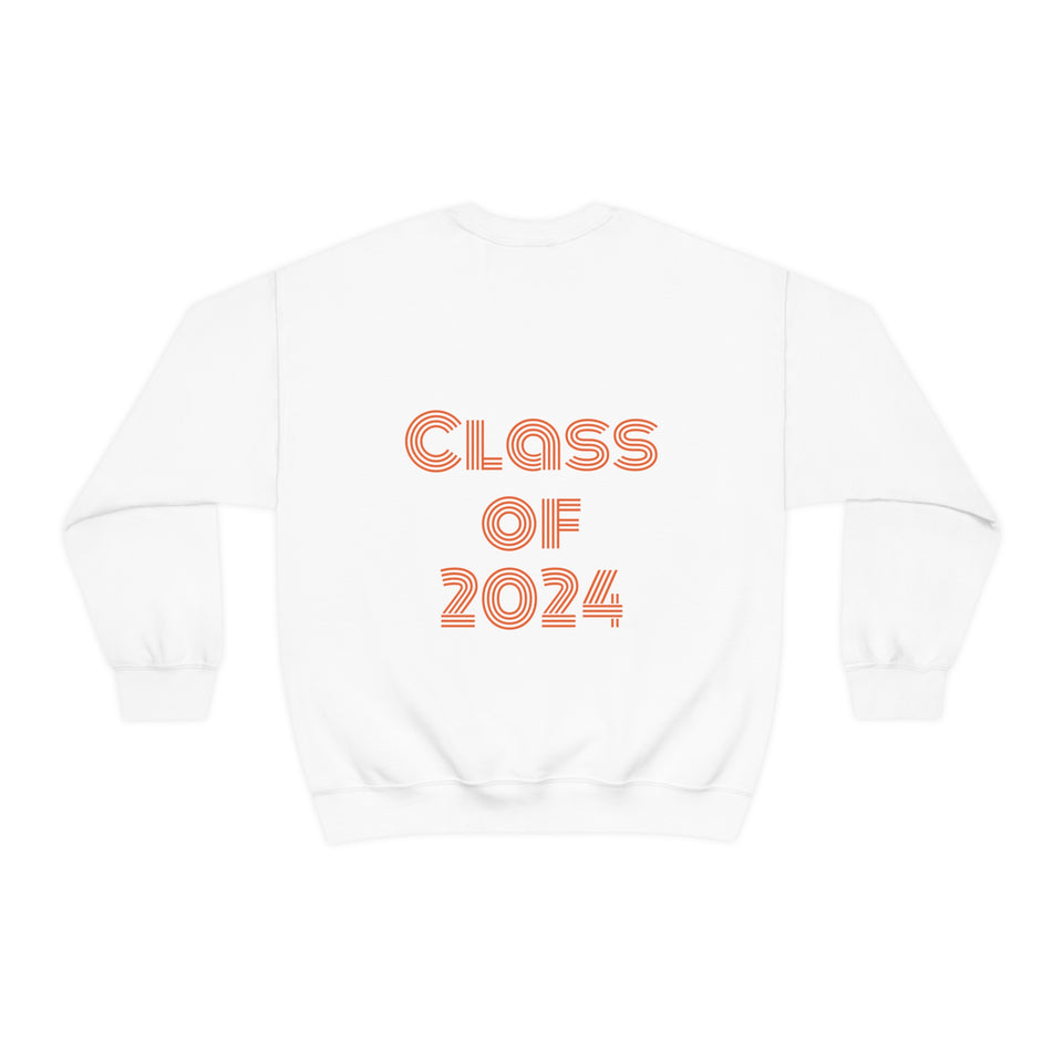 Heck Yeah I'm A Clemson Senior Unisex Heavy Blend™ Crewneck Sweatshirt